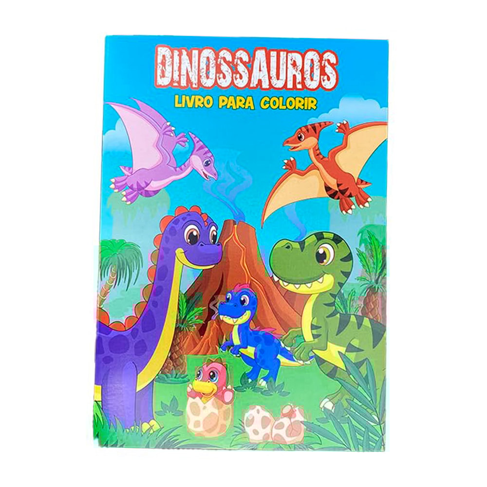 Dinossauros Arte de Colorir | Livro Para Colorir