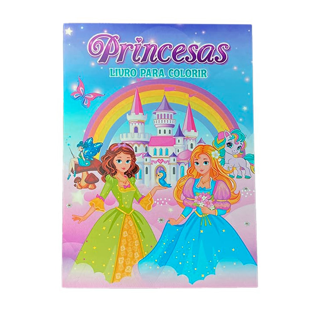 Princesas Arte de Colorir | Livro Para Colorir