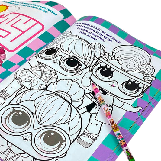 LOL Surprise! | Hora do Recreio | Atividades e Desenho Para Colorir