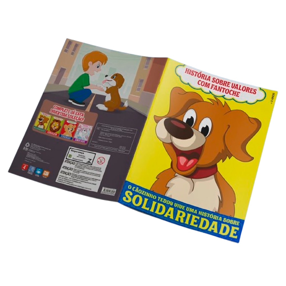 História sobre Valores com Fantoche | Cachorro