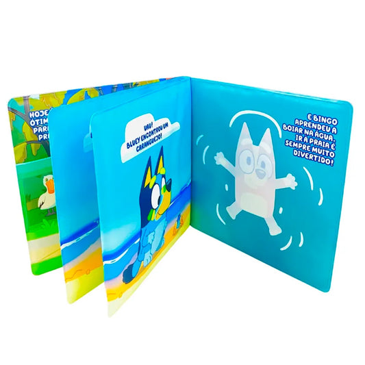 Hora do Banho Bluey | Muda de Cor em Contato Com a Água