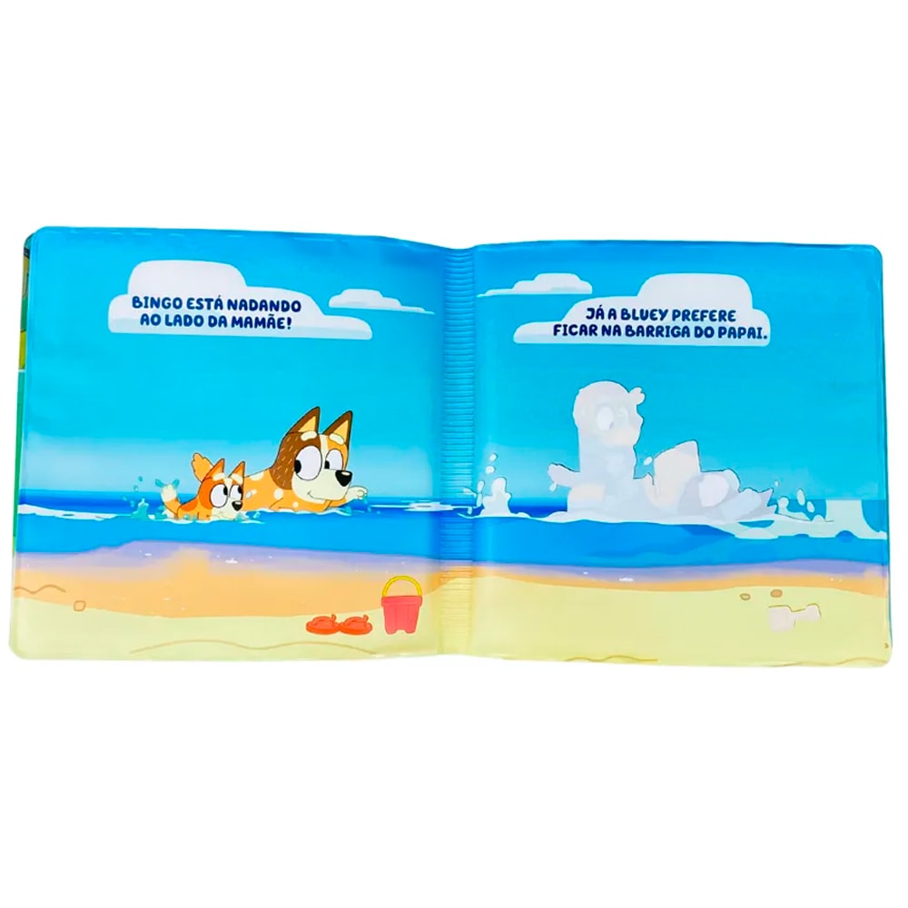 Hora do Banho Bluey | Muda de Cor em Contato Com a Água