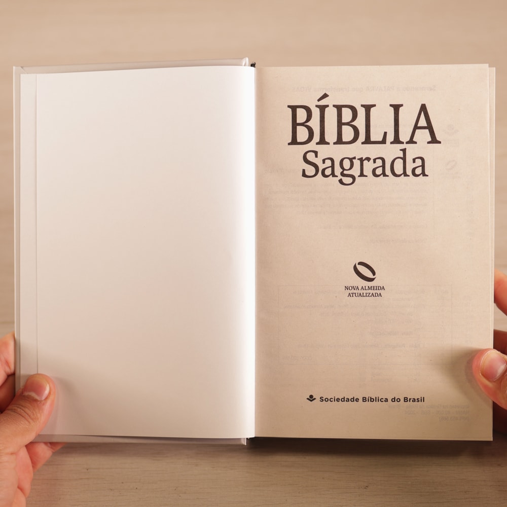 Bíblia Sagrada Leão Rei | NAA | Letra Normal | Capa Dura