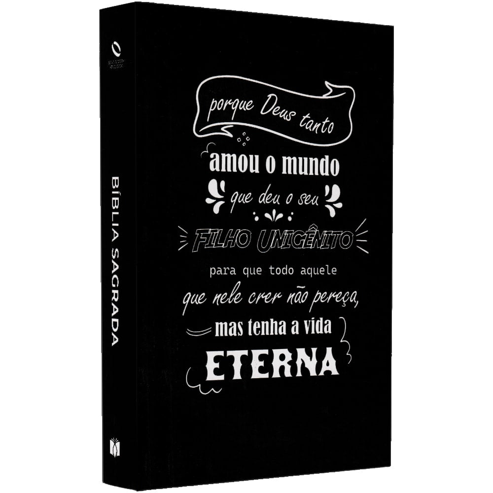 Bíblia Sagrada Deus Amou o Mundo | NAA | Letra Normal | Capa Dura