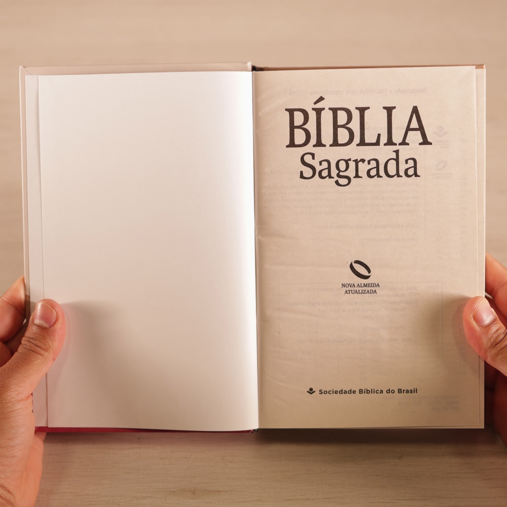 Bíblia Sagrada Tuas Consolações | NAA | Letra Normal | Capa Dura