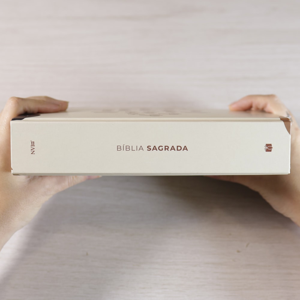 Bíblia Sagrada Nada Será Capaz | NVI | Letra Grande | Capa Dura