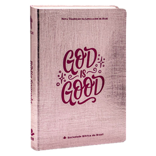 Bíblia Sagrada | NTLH | Letra Grande | Capa Cristal Rosa