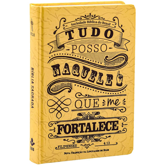 Bíblia Sagrada | NTLH | Letra Grande | Capa Filipenses 4:13