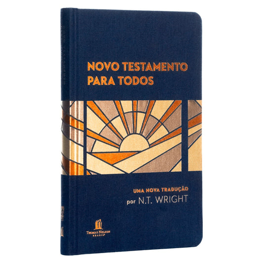 Novo Testamento Para Todos | Leitura Perfeita | Capa Tecido Azul