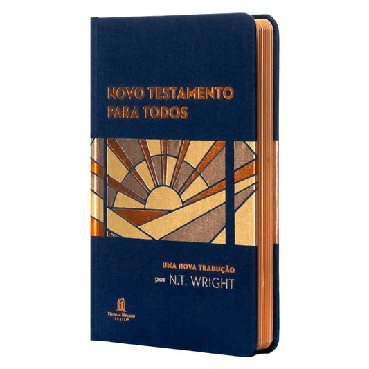 Novo Testamento Para Todos | Leitura Perfeita | Capa Tecido Azul