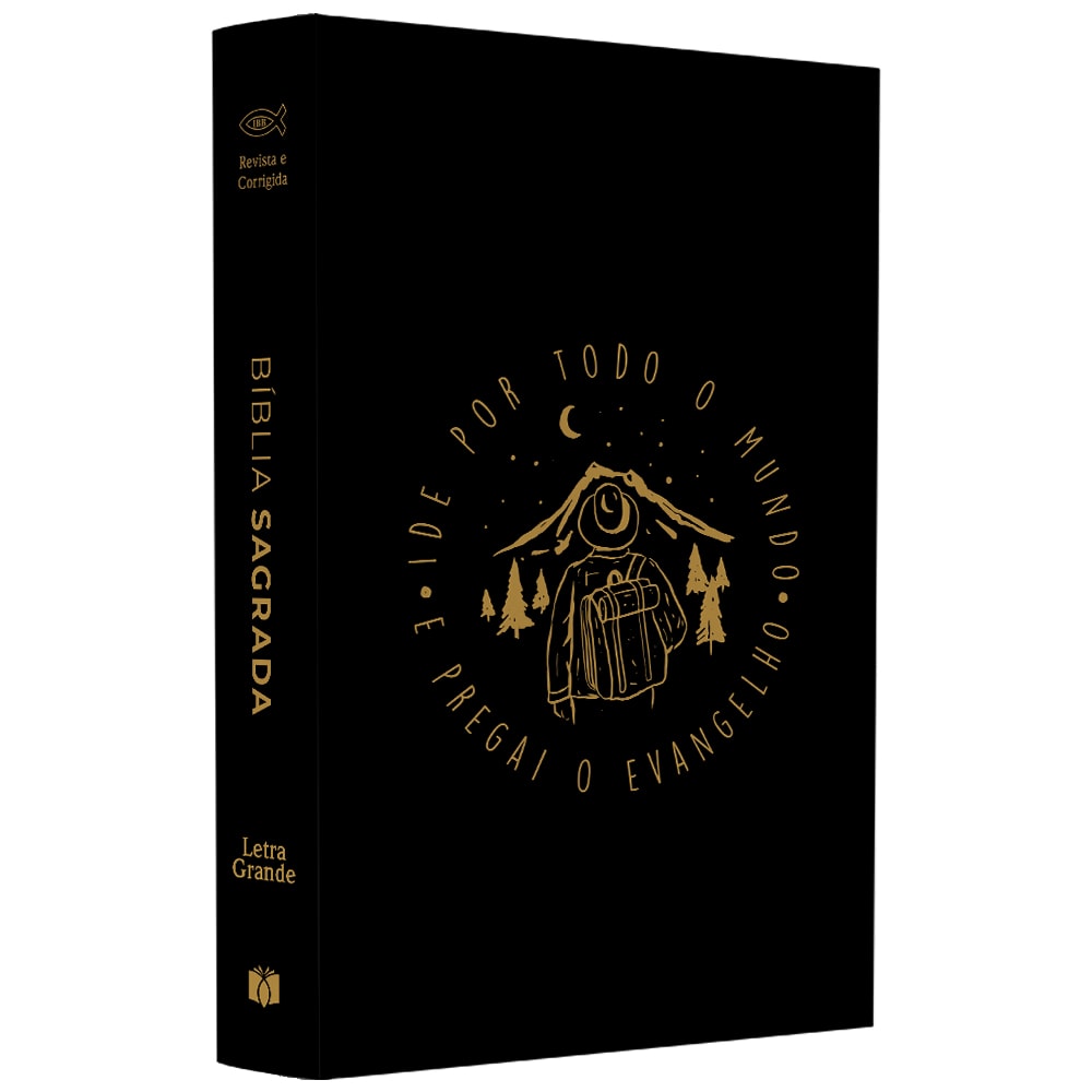 Bíblia Sagrada Ide | ARC | Letra Maior | Harpa e Corinhos | Capa Dura
