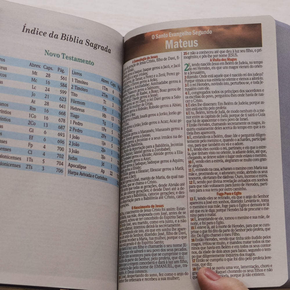 Bíblia Sagrada Jesus no Barco | ARC | Letra Maior | Harpa e Corinhos | Capa Dura