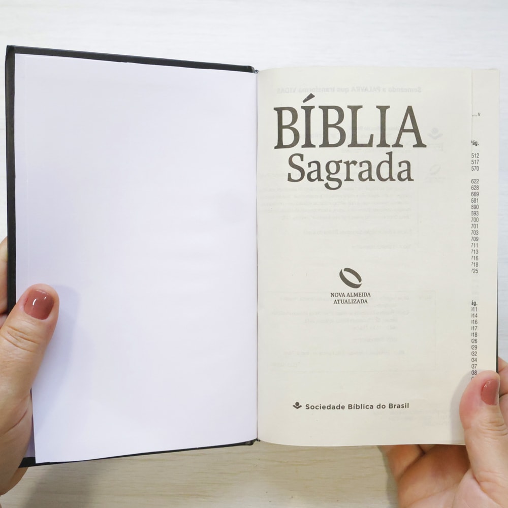 Bíblia Sagrada Leão | NAA | Letra Normal | Capa Dura