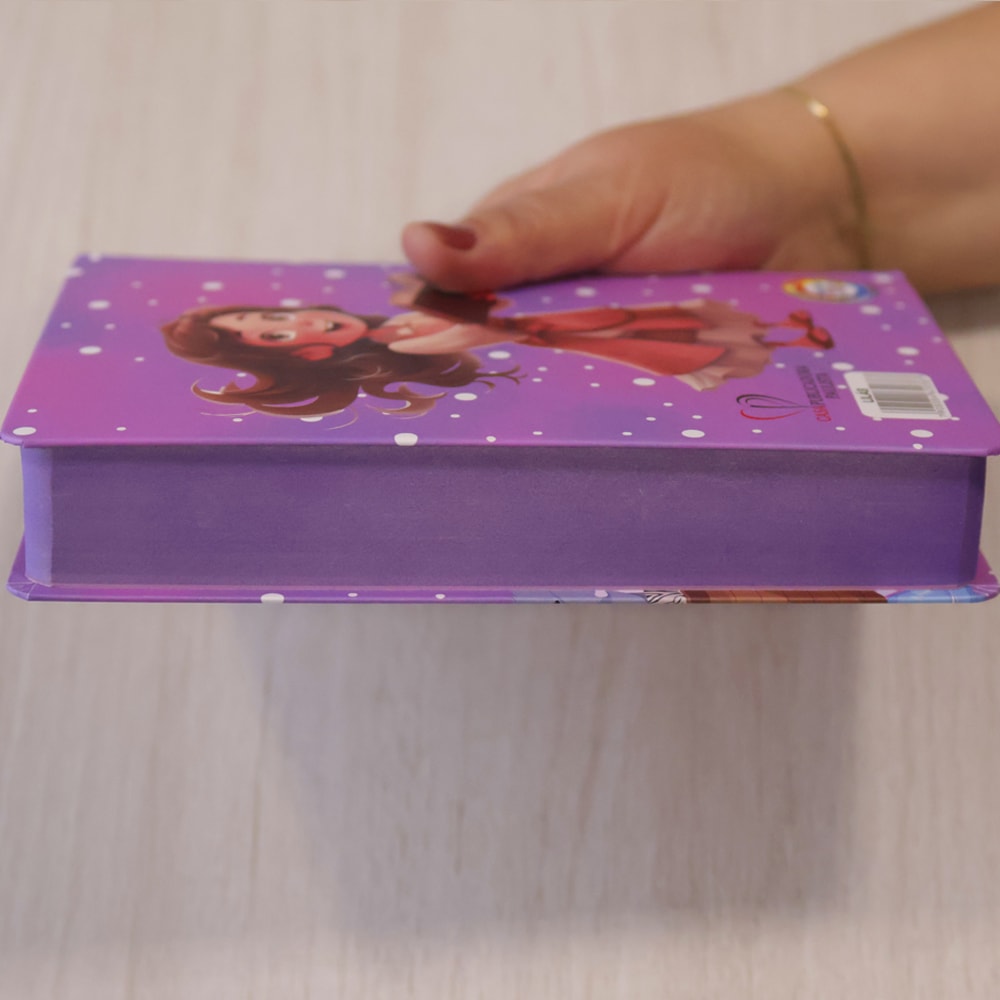 Bíblia das Meninas Corajosas | ARC | Capa Dura Lilás | Harpa Avivada e Corinhos