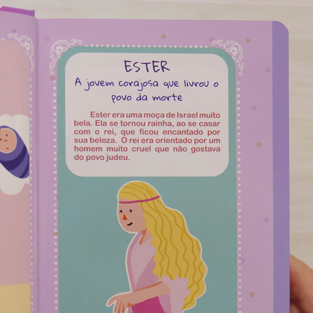 Bíblia das Meninas Corajosas | ARC | Capa Dura Lilás | Harpa Avivada e Corinhos