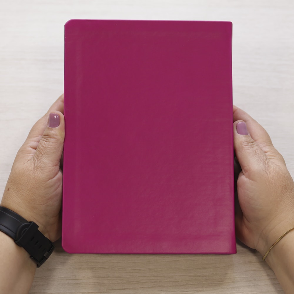 Bíblia King James Atualizada | Letra Jumbo | Capa Arabesco Pink