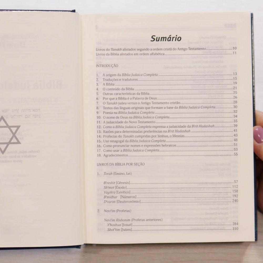 Bíblia Judaica Completa | Letra Normal | Capa Dura