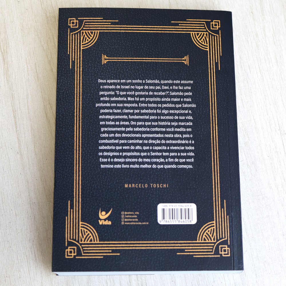Devocional Palavras de Sabedoria | Marcelo Toschi