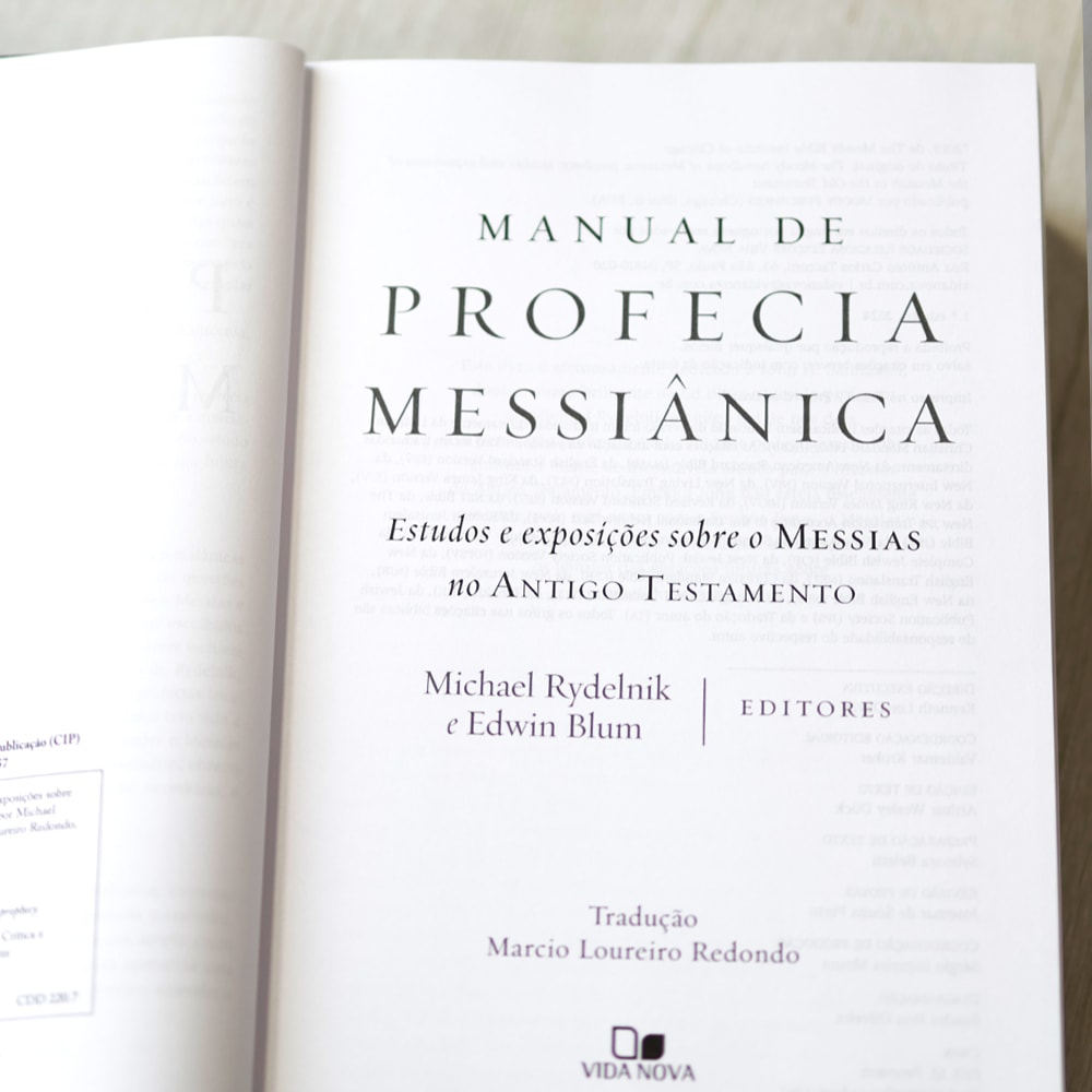 Manual de Profecia Messiânica | Michael Rydelnik | Edwin Blum