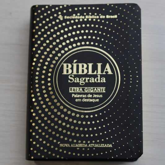 Bíblia Sagrada | NAA | Letra Gigante | Preta