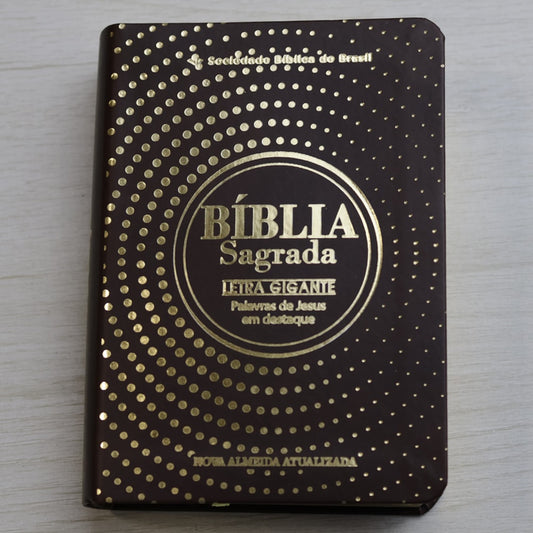 Bíblia Sagrada | NAA | Letra Gigante | Marrom