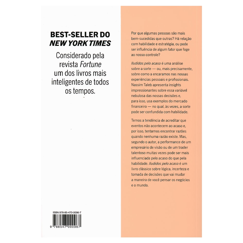 Iludidos Pelo Acaso | Nassim Nicholas Taleb