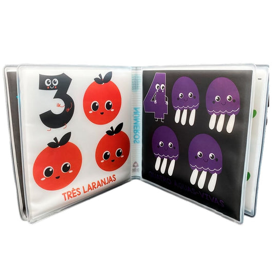 Meu Primeiro Livrinho de Banho | Livro Contraste | Números