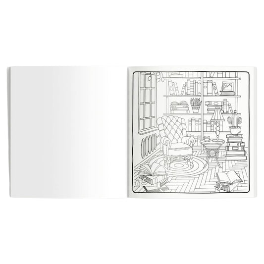 Cute & Comfy | Coloring Book for Adults 01 | Bold-Easy