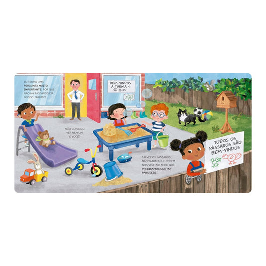 Todos os Pássaros São Bem-Vindos | Com Abas Cheias de Curiosidades e Uma Pop-Up Surpresa!