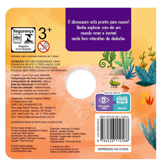 Dinossauro | Dedoches Fofinhos