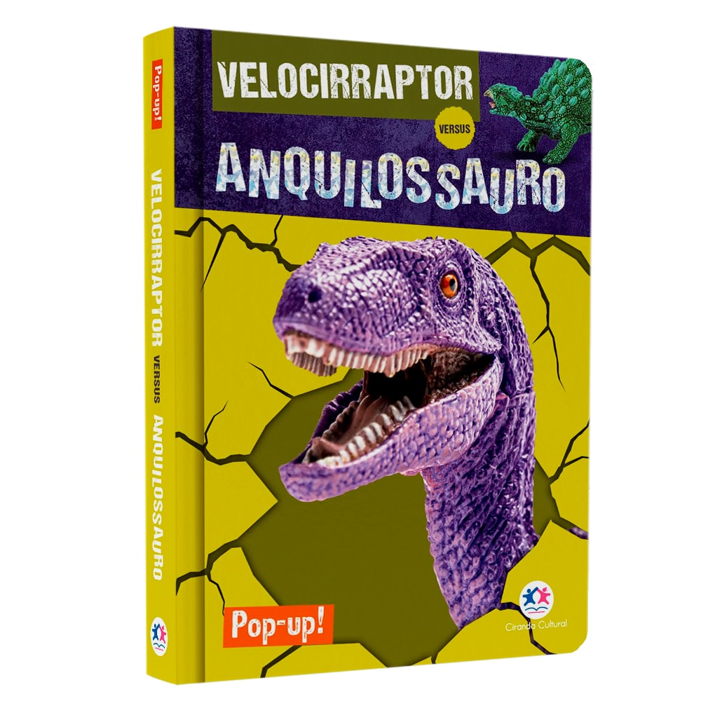 Velocirraptor Versus Anquilossauro | Pop-Up!