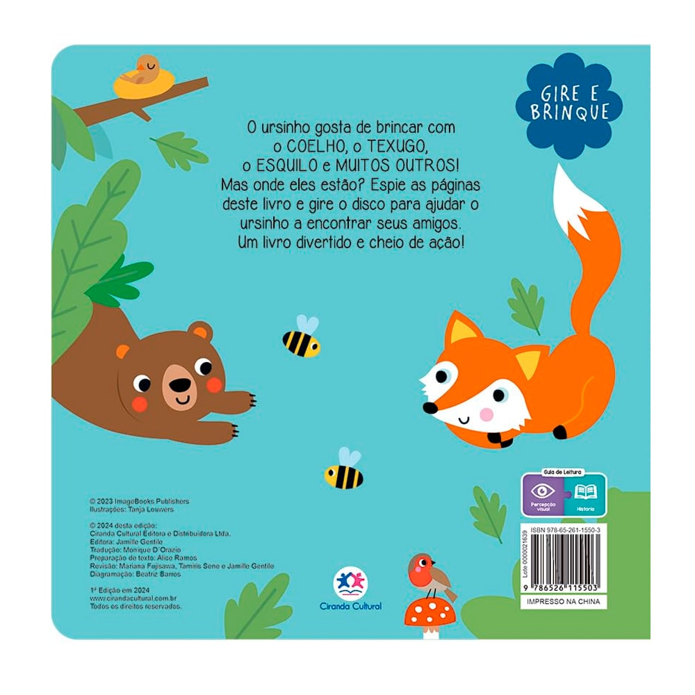 Gire Ursinho! | Gire e Brinque
