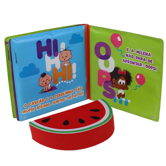 Turma da Mônica | Livro e Esponja de Banho