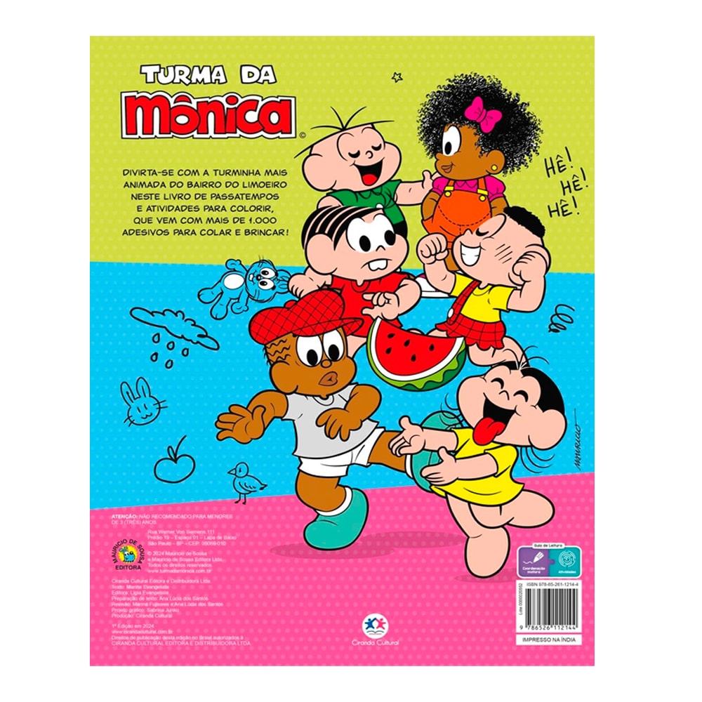 Turma da Mônica | Mais de 1000 Adesivos