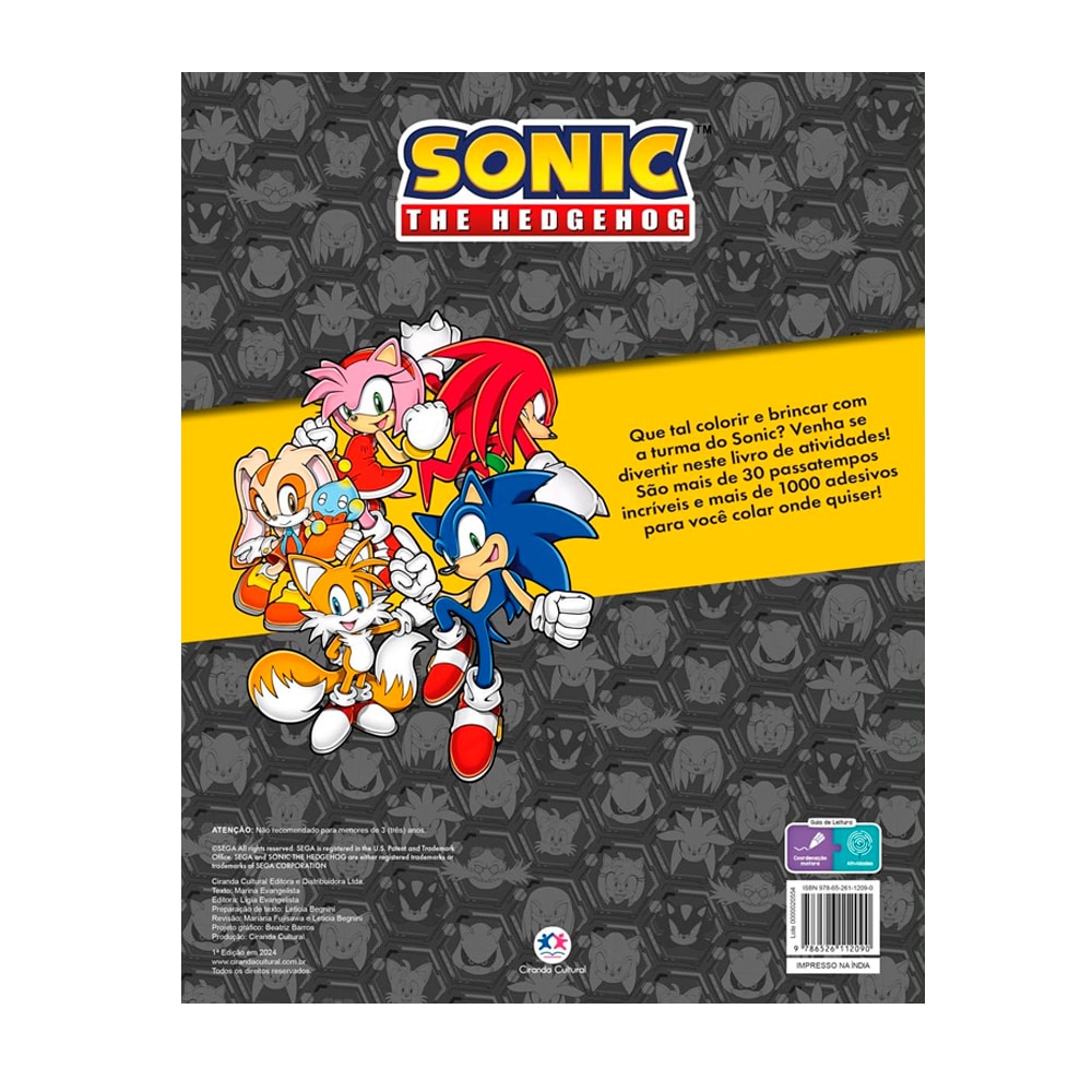 Sonic | Mais de 1000 Adesivos