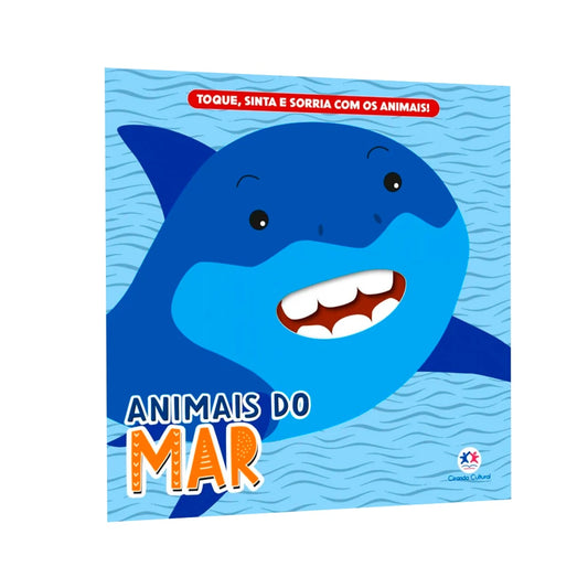 Livro Toque e Sinta | Animais do Mar | Ciranda Cultural