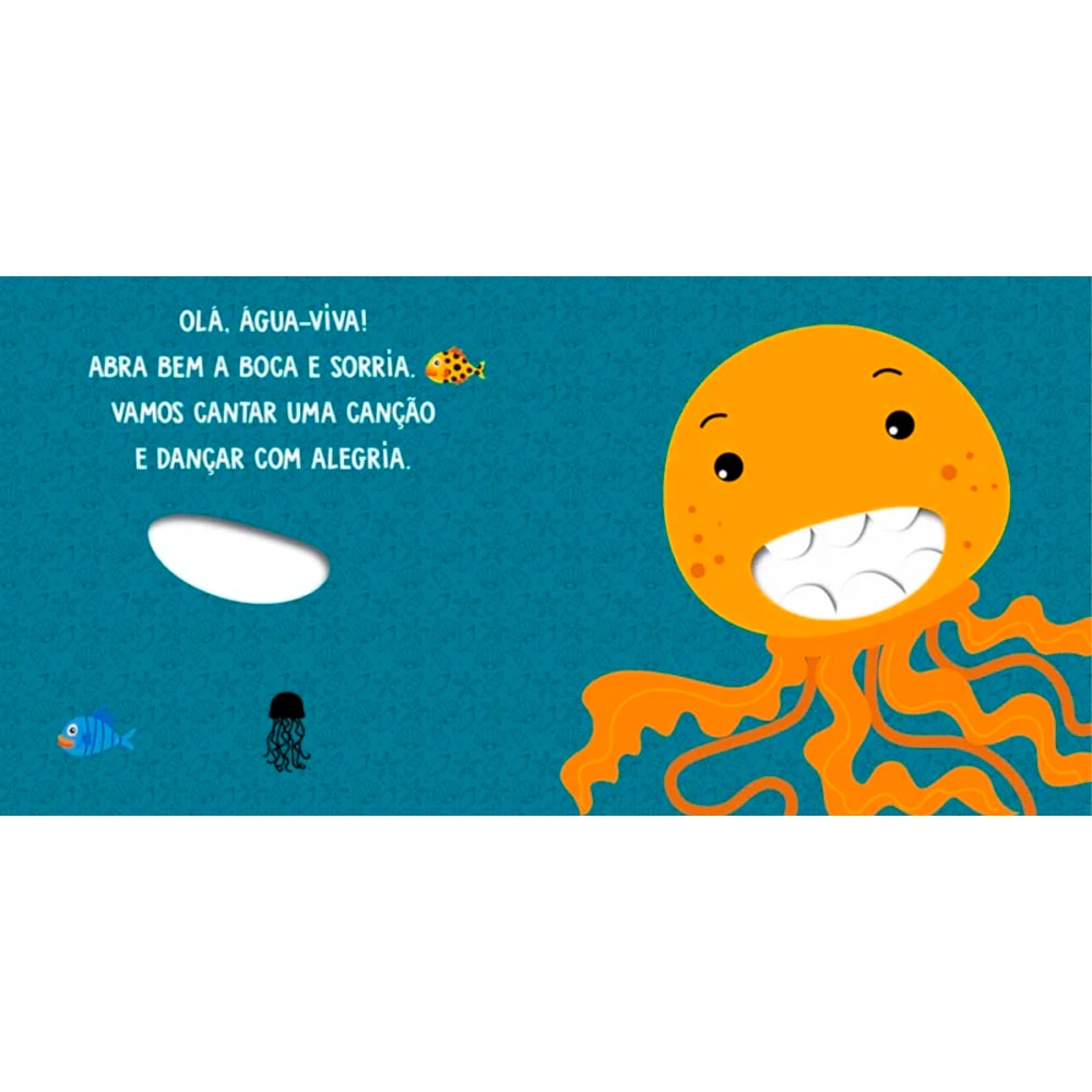 Livro Toque e Sinta | Animais do Mar | Ciranda Cultural