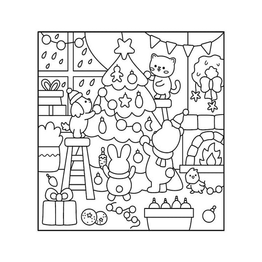 Cozy Time | Livro de Colorir