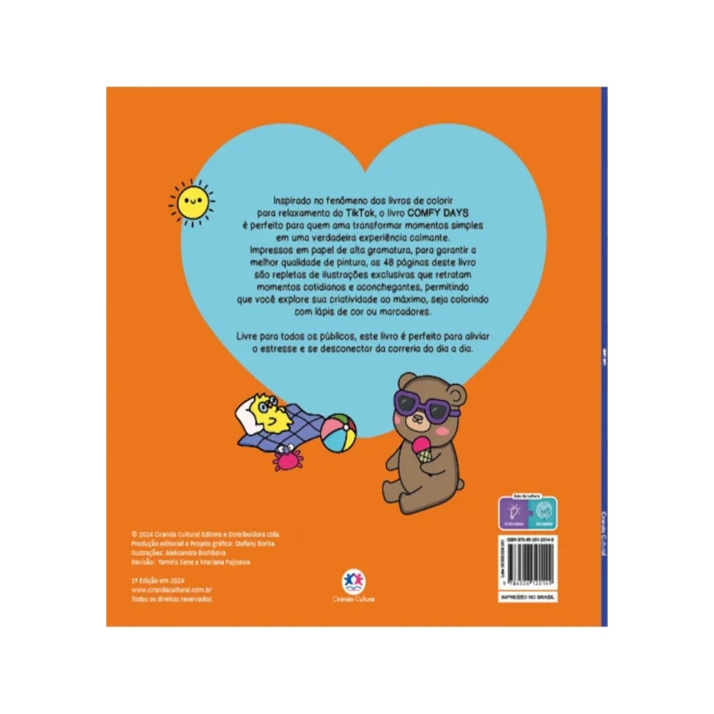 Comfy Days | Livro de Colorir