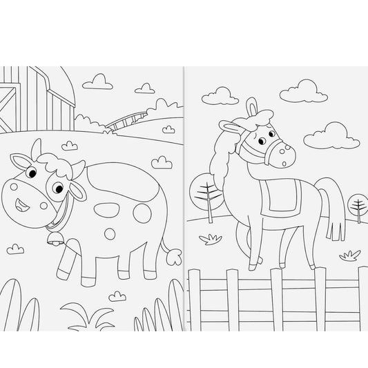 Diversão na Ponta do Lápis | Animais da Fazenda