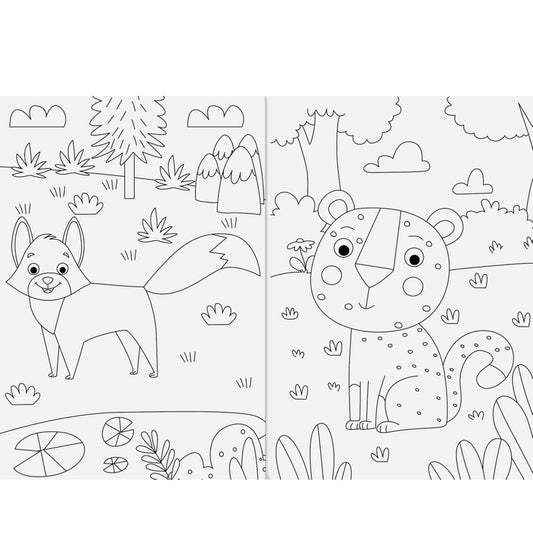 Diversão na Ponta do Lápis | Animais da Selva