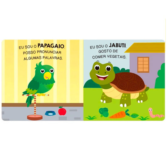 Animais de Estimação | Livro Banho | Com 2 Brinquedos