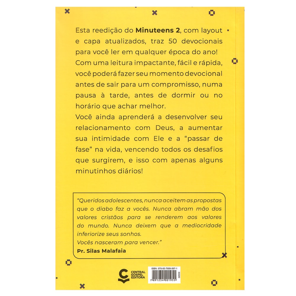 Devocional Minuteens 2 | Adolescentes | Vanessa Tanaka