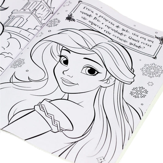 Princesas | Colorindo Com Lápis Arco-Íris