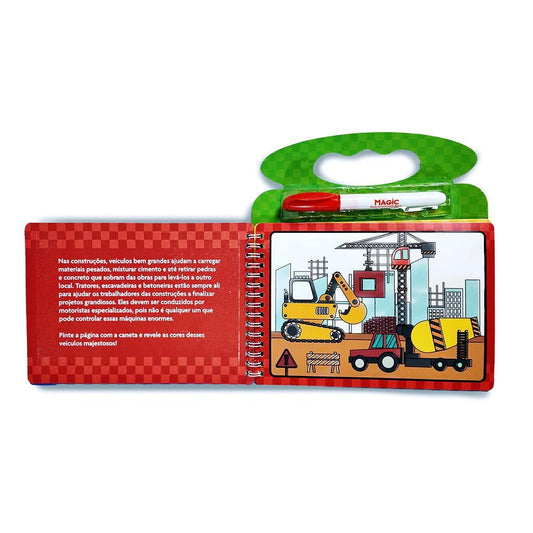 Veículos | Aquabook | Colorindo Com Água