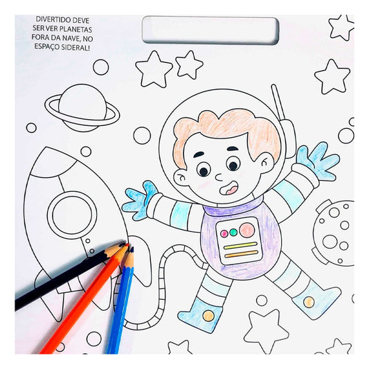 Espaço Para Colorir | 100 Adesivos