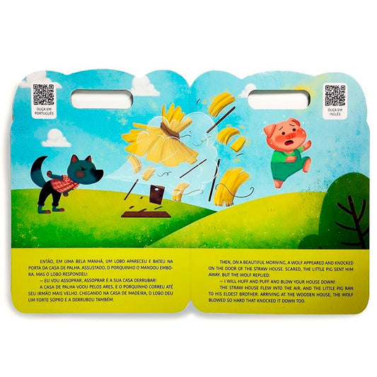 Os Três Porquinhos | QR Codes de Narrações em Inglês e Português
