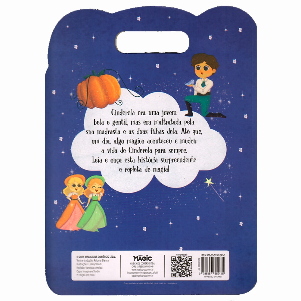 Cinderela | QR Codes de Narrações em Inglês e Português