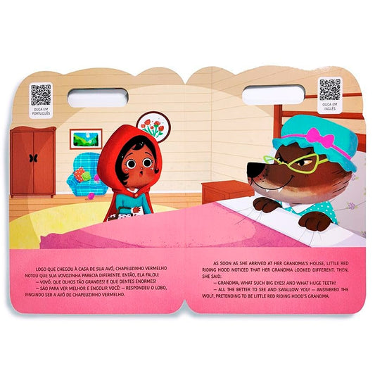 Chapeuzinho Vermelho | QR Codes de Narrações em Inglês e Português