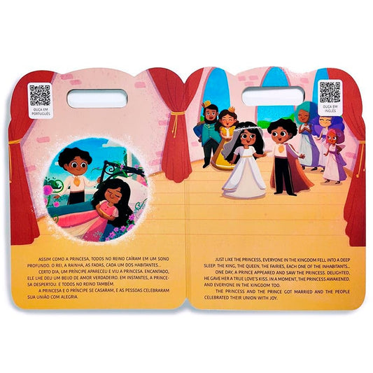 A Bela Adormecida| QR Codes de Narrações em Inglês e Português